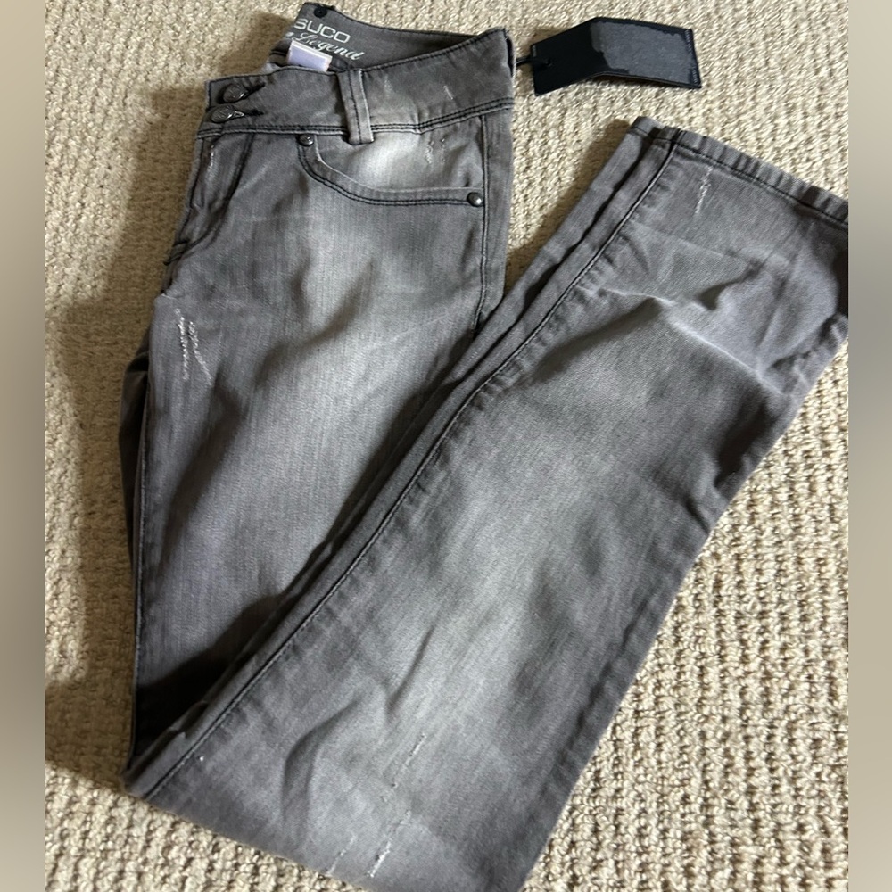 Parasuco Y2K Vintage Gisel fit Jeans 26X32 NWT back/gray cigarette jeans